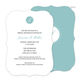 Lagoon Circle Initials Invitations Image 5 of 11